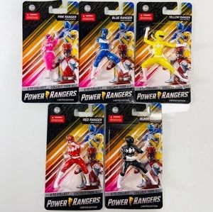 Limited edition Power rangers